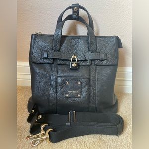 Henri Bendel Mini Jetsetter Leather Bookbag